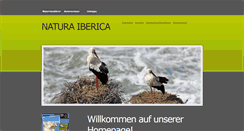 Desktop Screenshot of natura-iberica.de